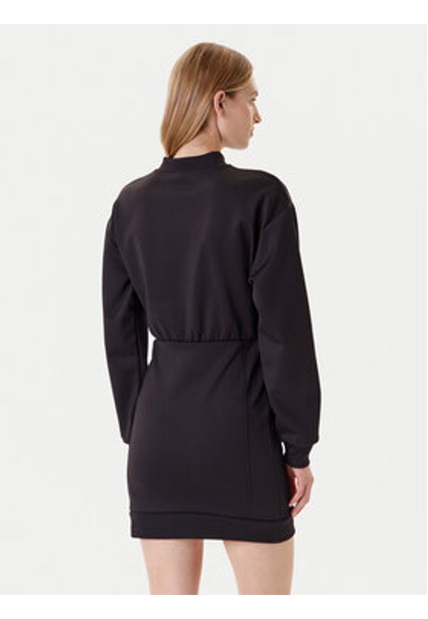 Guess Sukienka codzienna V5YK02 KCX22 Czarny Regular Fit. Okazja: na co dzień. Kolor: czarny. Materiał: syntetyk. Typ sukienki: proste. Styl: casual