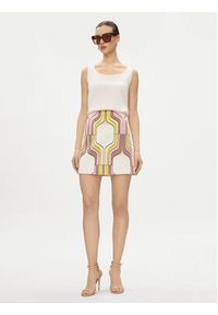 Marella Spódnica trapezowa Driade 2413101013 Kolorowy Regular Fit. Materiał: syntetyk. Wzór: kolorowy