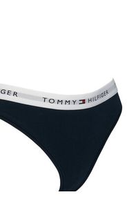 TOMMY HILFIGER - Tommy Hilfiger Komplet stringów UW0UW05530 Granatowy. Kolor: niebieski. Materiał: bawełna #7