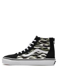 Vans Tenisówki Jn Sk8-Hi Zip VN0007PVN421 Czarny. Kolor: czarny. Materiał: materiał #6