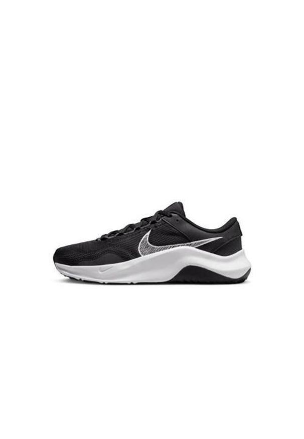 Buty treningowe męskie Nike Legend Essential 3. Zapięcie: sznurówki. Kolor: czarny. Materiał: guma, materiał, tkanina, syntetyk. Szerokość cholewki: normalna