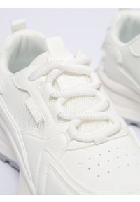 Big-Star - Sneakersy damskie białe NN274A107 101. Kolor: biały. Materiał: jeans, dresówka, materiał. Sport: fitness