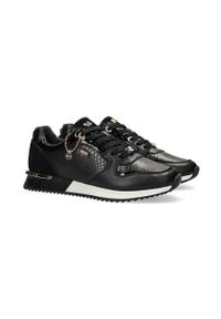 MEXX - Mexx sneakersy Fleur kolor czarny MXK039902W. Nosek buta: okrągły. Zapięcie: sznurówki. Kolor: czarny. Materiał: guma #4