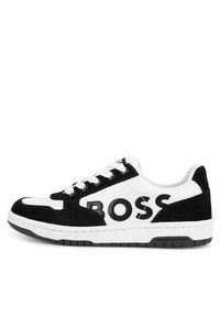 BOSS - Boss Sneakersy J29359 M Czarny. Kolor: czarny. Materiał: zamsz, skóra #2