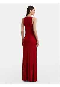 Lauren Ralph Lauren - LAUREN RALPH LAUREN Sukienka wieczorowa 253971057002 Czerwony Slim Fit. Kolor: czerwony. Materiał: syntetyk. Styl: wizytowy #4