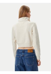 Tommy Jeans Bluza DW0DW20305 Beżowy Regular Fit. Kolor: beżowy. Materiał: bawełna #5