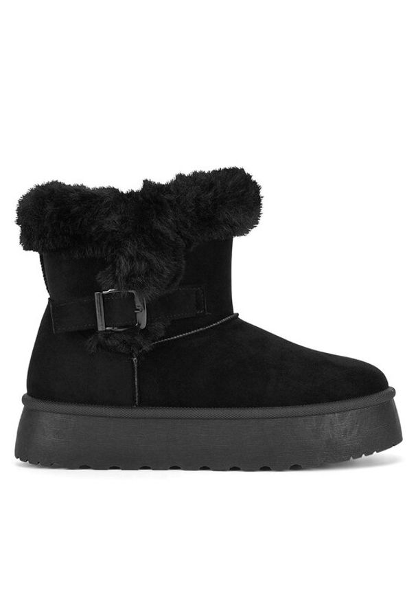 Jenny Fairy Śniegowce WSX23-15 Czarny. Kolor: czarny. Materiał: materiał