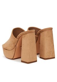 DeeZee Klapki F7979-1 Beżowy. Kolor: beżowy. Materiał: materiał #6