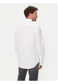 GANT - Gant Koszula Oxford 3230115 Biały Slim Fit. Kolor: biały. Materiał: bawełna