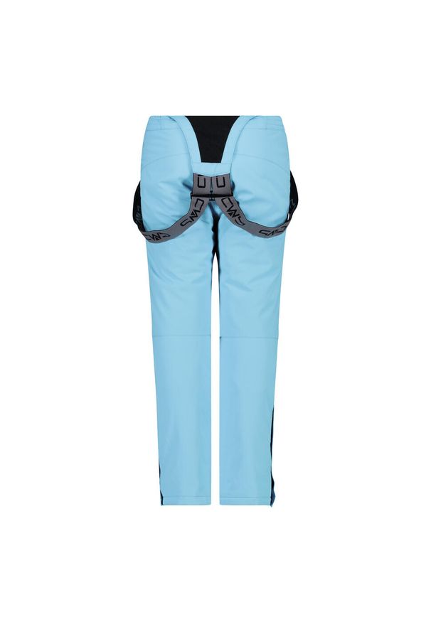 Spodnie dziecięce narciarskie CMP 3W15994. Kolor: niebieski, wielokolorowy, czarny. Sezon: zima. Sport: narciarstwo