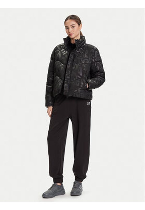 EA7 Emporio Armani Kurtka zimowa 7W000654 AF16408 FC202 Czarny Regular Fit. Kolor: czarny. Materiał: syntetyk. Sezon: zima