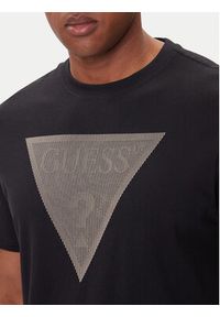 Guess T-Shirt M5BI04 I3Z14 Czarny Regular Fit. Kolor: czarny. Materiał: bawełna