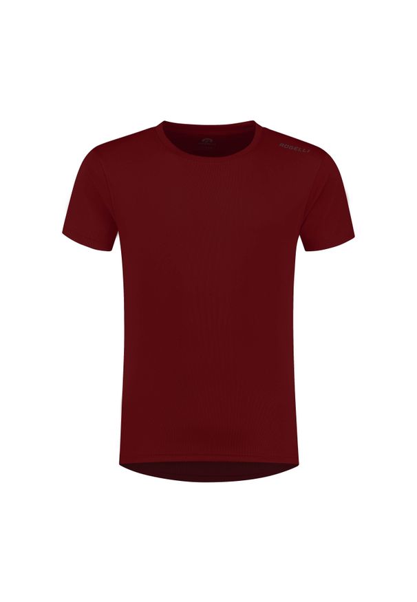 ROGELLI - Funkcjonalna koszulka męska Rogelli PROMOTION. Kolor: różowy, wielokolorowy, czerwony