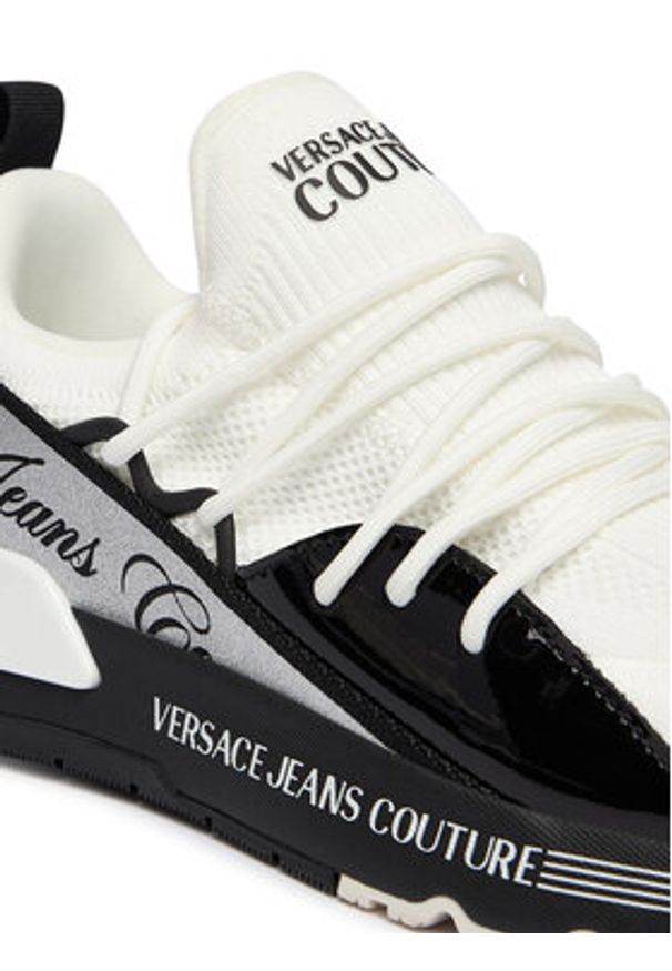 Versace Jeans Couture Sneakersy 80VA3SA8 Biały. Kolor: biały. Materiał: materiał