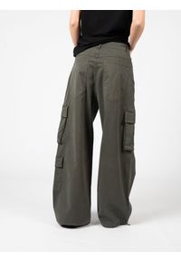 Pinko Spodnie "Ajaccio" | 101940 A175 | Kobieta | Wojskowa Zieleń. Okazja: na co dzień. Stan: podwyższony. Materiał: bawełna, elastan. Styl: militarny #4