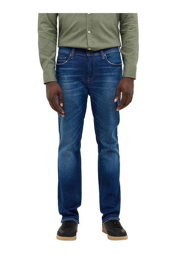 Męskie Spodnie jeansowe Mustang Style Vegas Slim Denim Blue 1016795 5000 884