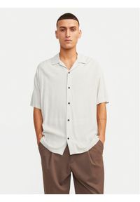 Jack & Jones - Jack&Jones Koszula Jeff 12248386 Écru Relaxed Fit. Materiał: wiskoza #1