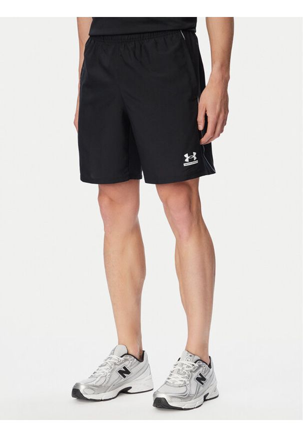 Under Armour Szorty sportowe Tech™ Sport 6014639 Czarny Loose Fit. Kolor: czarny. Materiał: syntetyk