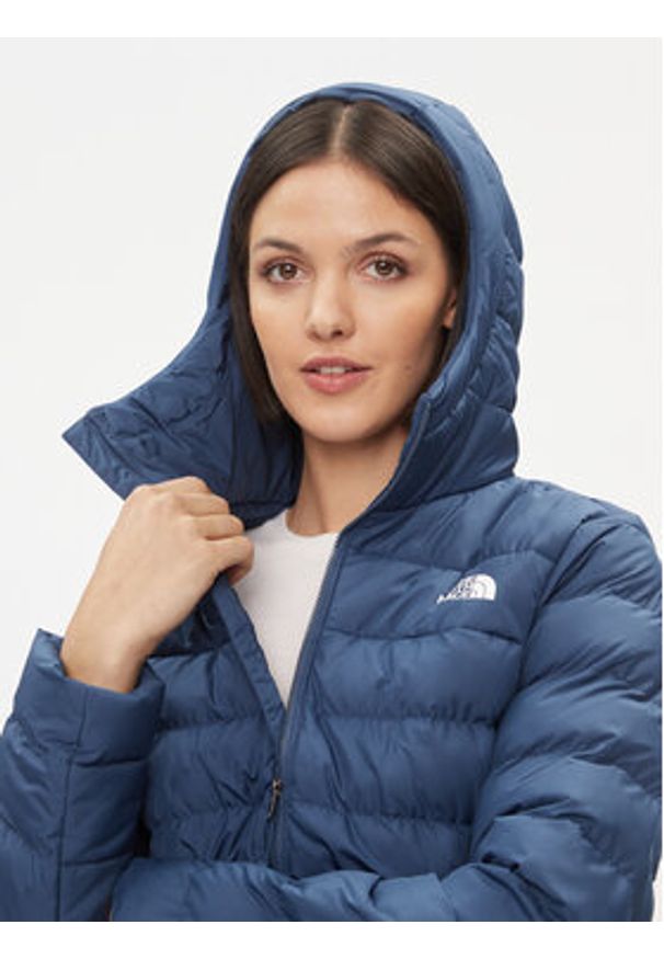 The North Face Kurtka puchowa Aconcaqua NF0A84IV Niebieski Regular Fit. Kolor: niebieski. Materiał: syntetyk