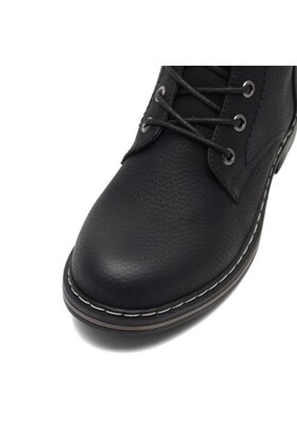 Clara Barson Trzewiki KAYLA WS6201-05 Czarny. Kolor: czarny. Materiał: syntetyk