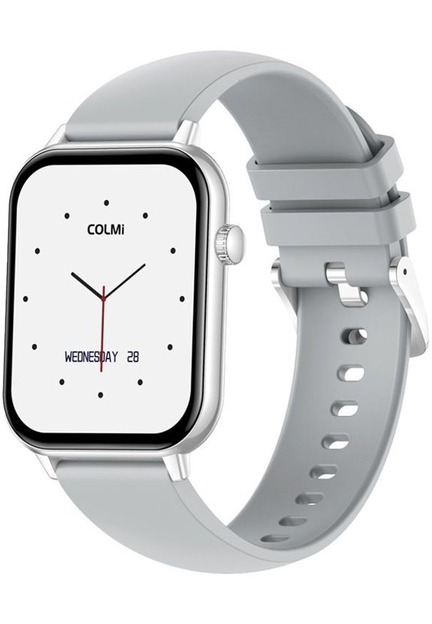 Smartwatch Colmi SMARTWATCH COLMI C28 SREBRNY. Rodzaj zegarka: smartwatch. Kolor: srebrny