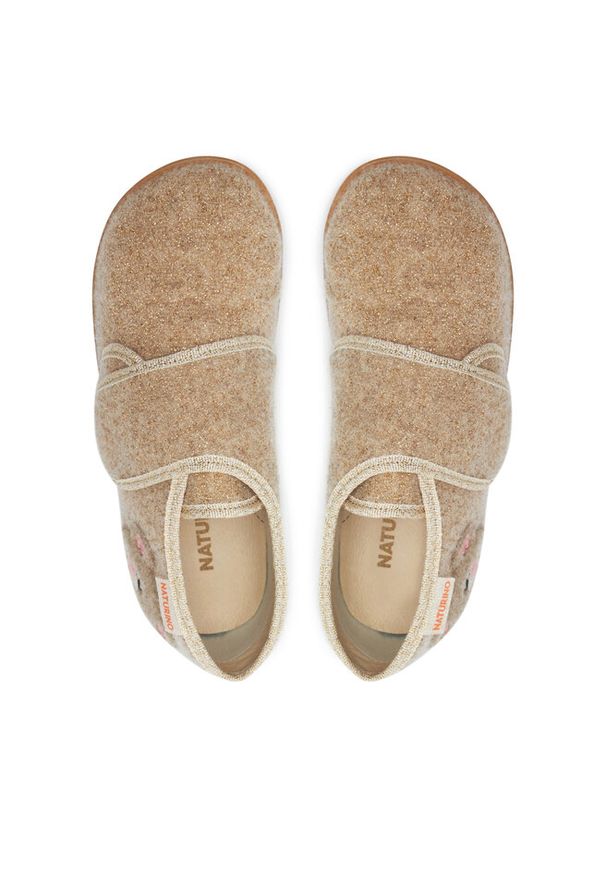 Kapcie Naturino. Kolor: beżowy