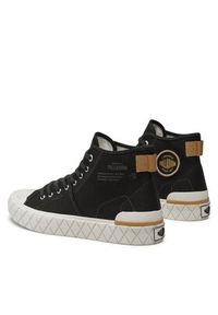 Palladium Trampki PALL ACE CHUKKA WW Czarny. Kolor: czarny. Materiał: materiał #4