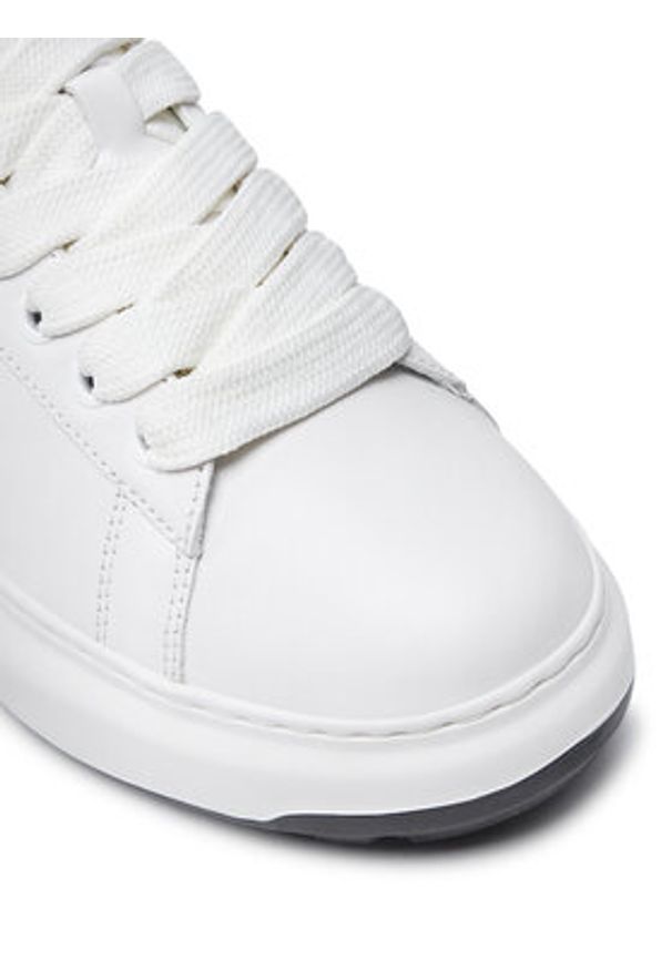 Karl Lagerfeld - KARL LAGERFELD Sneakersy KL57530 Biały. Kolor: biały. Materiał: skóra