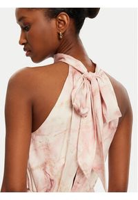 Rinascimento Sukienka wieczorowa CFC0122943003 Różowy Regular Fit. Kolor: różowy. Materiał: syntetyk. Styl: wizytowy #6