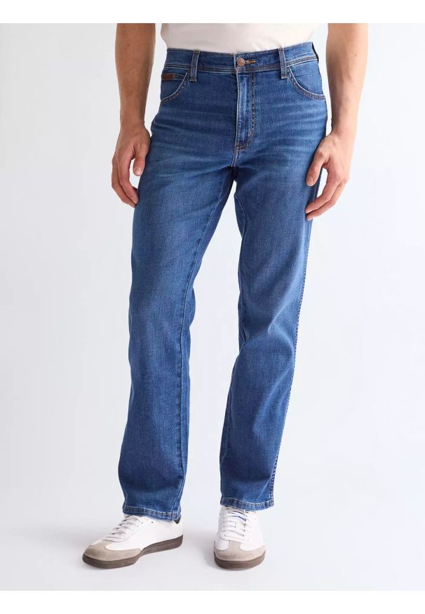 Wrangler - MĘSKIE SPODNIE WRANGLER TEXAS MID VISUAL 112380861