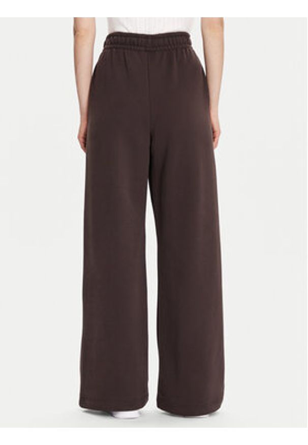 Lacoste Spodnie palazzo XF5248 Brązowy Wide Leg. Kolor: brązowy. Materiał: bawełna