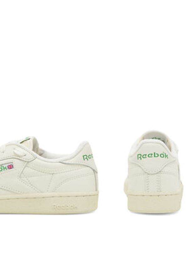 Reebok Sneakersy Club C 85 Vintage 100007797 Écru. Materiał: skóra. Model: Reebok Club