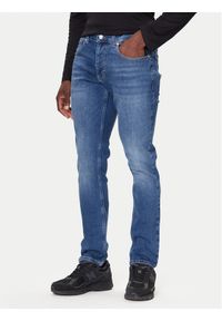 Tommy Jeans Jeansy DM0DM22168 Niebieski Regular Fit. Kolor: niebieski