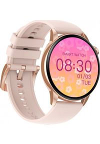 Smartwatch Maxcom Fit FW58 Vanad Pro Różowy (MAXCOMFW58GOLD). Rodzaj zegarka: smartwatch. Kolor: różowy