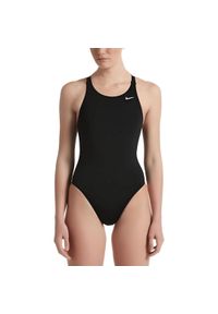 Strój pływacki jednoczęściowy damski Nike Hydrastrong Solid Fastback. Kolor: czarny #1
