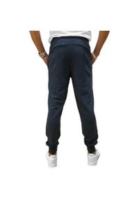Puma - Spodnie Do Joggingu Męskie Logo ESS. Kolor: niebieski. Materiał: dresówka. Sport: bieganie