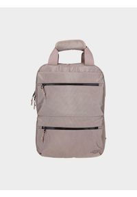 4f - Plecak miejski (13 L) z kieszenią na laptopa. Kolor: różowy. Materiał: materiał #2