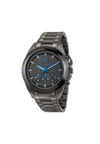 Maserati Zegarek Traguardo R8873654001 Czarny. Kolor: czarny #1