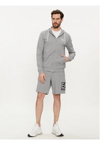 EA7 Emporio Armani Szorty sportowe 3DPS63 PJ05Z 3905 Szary Regular Fit. Kolor: szary. Materiał: bawełna. Styl: sportowy #3