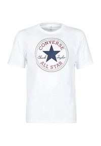 Podkoszulek Converse Chuck Patch Core, Dla obu płci. Kolor: biały. Materiał: materiał, bawełna