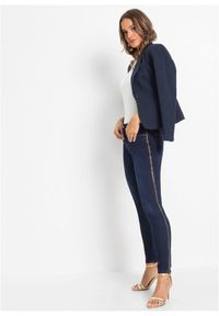 bonprix - Żakiet. Kolekcja: petite. Kolor: niebieski. Długość: krótkie. Styl: elegancki #2