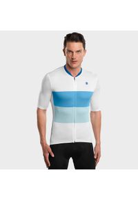 Ultralekka koszulka Kolarstwo SIROKO M3 Oberalp Biały Mężczyzna. Kolor: niebieski, biały, wielokolorowy. Materiał: tkanina, poliester. Sport: kolarstwo #1