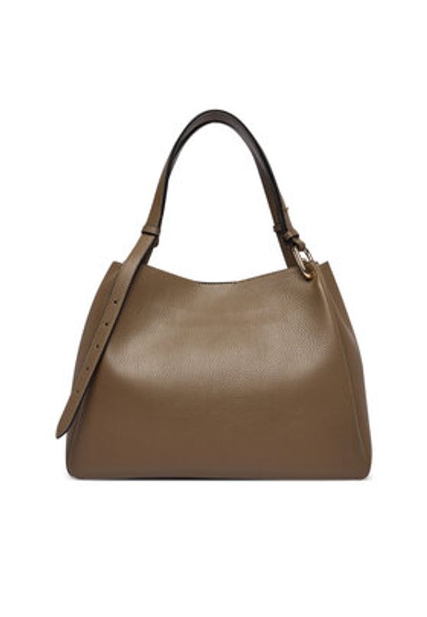 Furla Torebka Nuvola L WB02100 HSF000 CN 4903S Szary. Kolor: szary. Materiał: skórzane