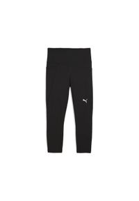 Puma - Damskie legginsy treningowe typu capri z wysokim stanem ESSENTIALS PUMA. Stan: podwyższony. Kolor: czarny. Sport: bieganie #1