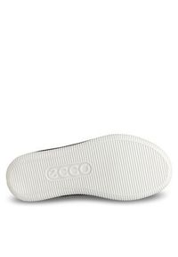 ecco - ECCO Sneakersy Soft Zero W 22025351052 Czarny. Kolor: czarny. Materiał: zamsz, skóra #5