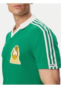 Adidas - adidas Koszulka techniczna Mexico Home Jersey 1986 JN3710 Zielony Slim Fit. Kolor: zielony. Materiał: bawełna #5