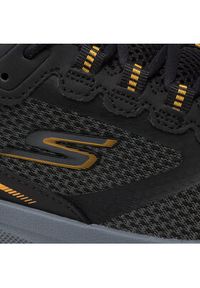 skechers - Skechers Buty do biegania Marble Rock 220112/BKYL Czarny. Kolor: czarny. Materiał: materiał #5