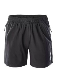 Spodenki męskie treningowe IQ Onre - czarne, Rozmiar XXL. Kolor: czarny. Materiał: elastan, poliester, materiał. Sport: fitness