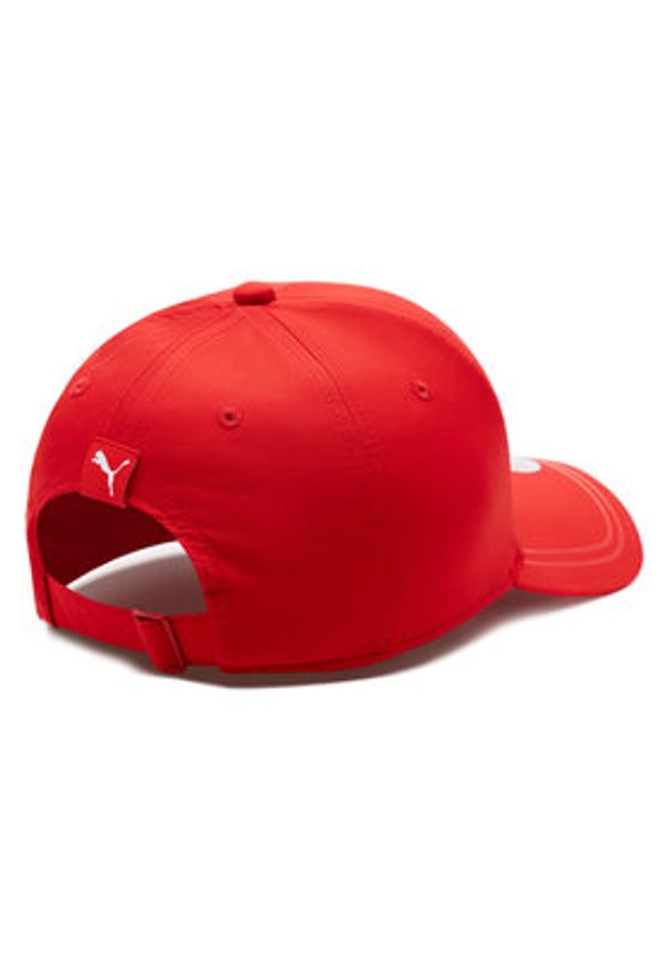 Puma Czapka z daszkiem Ferrari SPTWR Style BB Cap 024454 Czerwony. Kolor: czerwony. Materiał: poliester, materiał