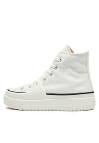 Converse Trampki Chuck Taylor All Star Construct A02832C Écru. Kolor: kremowy. Materiał: materiał #3
